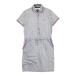 ADMIRAL Admiral короткий рукав One-piece цветочный принт оттенок белого M Golf одежда женский 