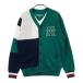 TOMMY HILFIGER GOLF Tommy Hilfiger Golf длинный рукав вязаный кардиган оттенок зеленого M Golf одежда мужской 