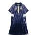 MARK&amp;LONA Mark and rona короткий рукав велюр One-piece лиловый серия 38 Golf одежда женский 