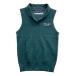BEAMS GOLF Beams Golf воротник есть вязаный лучший общий рисунок оттенок зеленого M Golf одежда женский 