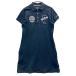 PEARLY GATES Pearly Gates короткий рукав Polo One-piece темно-синий серия 1 Golf одежда женский 