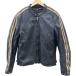 Helstons ад камень кожа lai DIN g жакет темно-синий серия L мотоцикл одежда мужской 