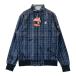 [ новый товар ]FILA GOLF filler Golf с изнанки флис длинный рукав жакет в клетку оттенок черного L Golf одежда мужской 
