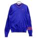 ADIDAS GOLF Adidas Golf A04172 V шея вязаный свитер s Lee полоса темно-синий серия M Golf одежда мужской 