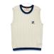 BEAMS GOLF Beams Golf вязаный лучший оттенок белого XL Golf одежда мужской 