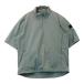BEAMS GOLF Beams Golf 2024 год модели половина Zip короткий рукав блузон оттенок зеленого M Golf одежда мужской 
