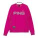 PING булавка кашемир вязаный свитер розовый серия M Golf одежда женский 