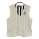 BEAMS GOLF Beams Golf шерсть лучший полоса рисунок оттенок белого M Golf одежда мужской 