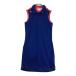 DESCENTE GOLF Descente Golf половина Zip Polo безрукавка One-piece темно-синий серия M Golf одежда женский 
