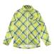 ADIDAS GOLF Adidas Golf A03961 2WAY нейлон жакет с капюшоном в клетку оттенок желтого M Golf одежда мужской 