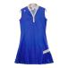 DESCENTE GOLF Descente Golf боковой плиссировать безрукавка One-piece лиловый серия M Golf одежда женский 