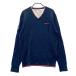 ADIDAS GOLF Adidas Golf A04818 вязаный свитер темно-синий серия L Golf одежда мужской 