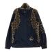 DANCE WITH DRAGON Dance With Dragon боа переключатель тепловое хранение Zip жакет Leopard рисунок оттенок черного 2 Golf одежда мужской 