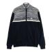 ADIDAS GOLF Adidas Golf N56307 тепловое хранение вязаный Zip жакет оттенок черного O Golf одежда мужской 