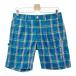 NEW BALANCE GOLF New balance шорты в клетку оттенок голубого 4 Golf одежда мужской 