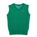 BEAMS GOLF Beams Golf шерсть .V шея вязаный лучший оттенок зеленого L Golf одежда мужской 