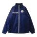[ новый товар ]JUN&amp;ROPE Jun and Rope 2WAY длинный рукав Zip жакет обратная сторона сетка точка рисунок темно-синий серия M Golf одежда женский 