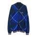 CALLAWAY Callaway вязаный Zip жакет в клетку темно-синий серия L Golf одежда мужской 