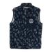 FILA GOLF filler Golf боа Zip лучший общий рисунок оттенок черного L Golf одежда мужской 