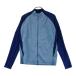 ADIDAS GOLF Adidas Golf EJ7315 вязаный переключатель Zip жакет оттенок голубого M Golf одежда мужской 