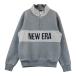 NEW ERA New Era половина Zip длинный рукав тренировочный вышивка серый серия S Golf одежда мужской 