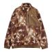 PUMA GOLF Puma Golf длинный рукав флис половина Zip тянуть over оттенок коричневого XL Golf одежда мужской 