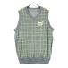 BEAMS GOLF Beams Golf двусторонний нейлон вязаный лучший .. рисунок серый серия S Golf одежда мужской 
