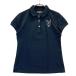 BEAMS GOLF Beams Golf ×PLAY BOY рубашка-поло с коротким рукавом оттенок черного S Golf одежда женский 