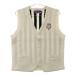BEAMS GOLF Beams Golf вязаный лучший полоса рисунок оттенок белого L Golf одежда мужской 