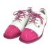 [ прекрасный товар ]G/FOREji-foaG4LS23EFTM6 × TAYLOR MADE туфли для гольфа Cap Toe Gallivanter розовый серия 23.5 Golf одежда женский 