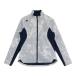 DESCENTE GOLF Descente Golf обратная сторона ворсистый Zip жакет общий рисунок серый серия S Golf одежда женский 