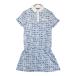 BEAMS GOLF Beams Golf короткий рукав One-piece цветочный принт темно-синий серия M Golf одежда женский 