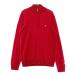 J.LINDEBERG J Lindberg 071-14011 шерсть половина Zip вязаный свитер оттенок красного M Golf одежда мужской 
