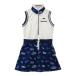 NEW BALANCE GOLF New balance обратная сторона ворсистый безрукавка One-piece лучший оттенок белого 1 Golf одежда женский 