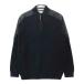 ADIDAS GOLF Adidas Golf GT3298 половина Zip вязаный свитер переключатель оттенок черного M Golf одежда мужской 