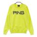 PING булавка вязаный свитер Logo оттенок желтого M Golf одежда женский 