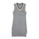 BEAMS GOLF Beams Golf шерсть V шея вязаный лучший One-piece серый серия M Golf одежда женский 
