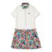 CALLAWAY Callaway короткий рукав Polo One-piece цветочный принт оттенок белого L Golf одежда женский 