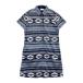 ADIDAS GOLF Adidas Golf M73915 короткий рукав One-piece кнопка down OLTE (Optical Line Transmission Equipment) ga рисунок темно-синий серия L Golf одежда женский 