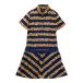 CALLAWAY Callaway короткий рукав Polo One-piece общий рисунок темно-синий серия M Golf одежда женский 