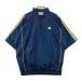 ADIDAS GOLF Adidas Golf JO665 тепловое хранение половина Zip короткий рукав блузон темно-синий серия L Golf одежда мужской 