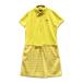 CALLAWAY Callaway короткий рукав One-piece цветочный принт оттенок желтого LL Golf одежда женский 