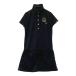 FILA GOLF filler Golf MA5DL611 короткий рукав One-piece общий рисунок оттенок черного M Golf одежда женский 