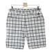 ADIDAS GOLF Adidas Golf N57980 шорты в клетку оттенок белого L/G Golf одежда мужской 