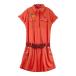 LE COQ GOLF Le Coq Golf короткий рукав One-piece orange серия L Golf одежда женский 