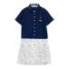 CALLAWAY Callaway короткий рукав One-piece общий рисунок темно-синий серия M Golf одежда женский 