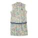 FILA GOLF filler Golf половина Zip безрукавка One-piece общий рисунок оттенок зеленого L Golf одежда женский 