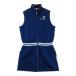 marie claire sport Marie Claire sport Zip One-piece вязаный способ темно-синий серия L Golf одежда женский 