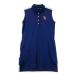 RESURRECTION leather re расческа .n безрукавка One-piece темно-синий серия M Golf одежда женский 
