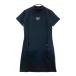 FILA GOLF filler Golf короткий рукав One-piece боковой линия оттенок черного M Golf одежда женский 
